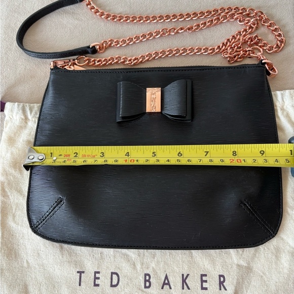 Ted Baker Caisey Black Crossbody Purse - Picture 11 of 12